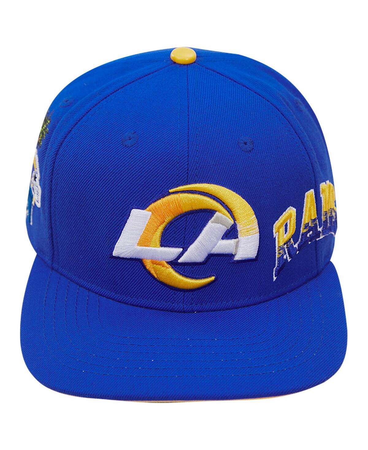 Shop Pro Standard Men's  Royal Los Angeles Rams Hometown Snapback Hat