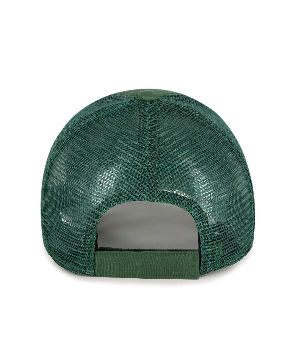Shop 47 Brand Big Boys ' Green Green Bay Packers Levee Mvp Trucker Adjustable Hat