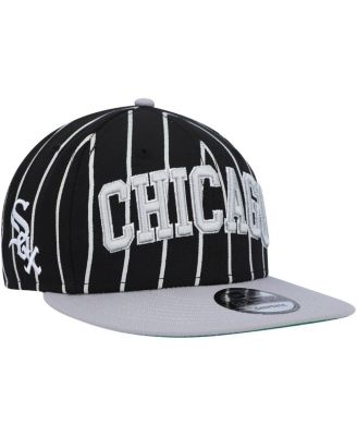 Men's Black, Gray Chicago White Sox City Arch 9FIFTY Snapback Hat