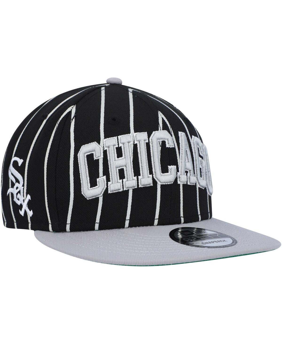 Men's New Era Gray Chicago White Sox City Arch 9FIFTY Snapback Hat - Gray