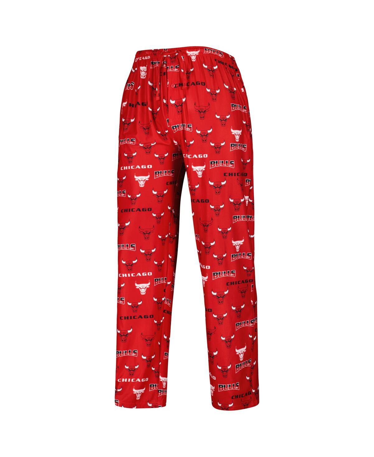 Shop Concepts Sport Men's  Red Chicago Bulls Breakthrough Knit Sleep Pants