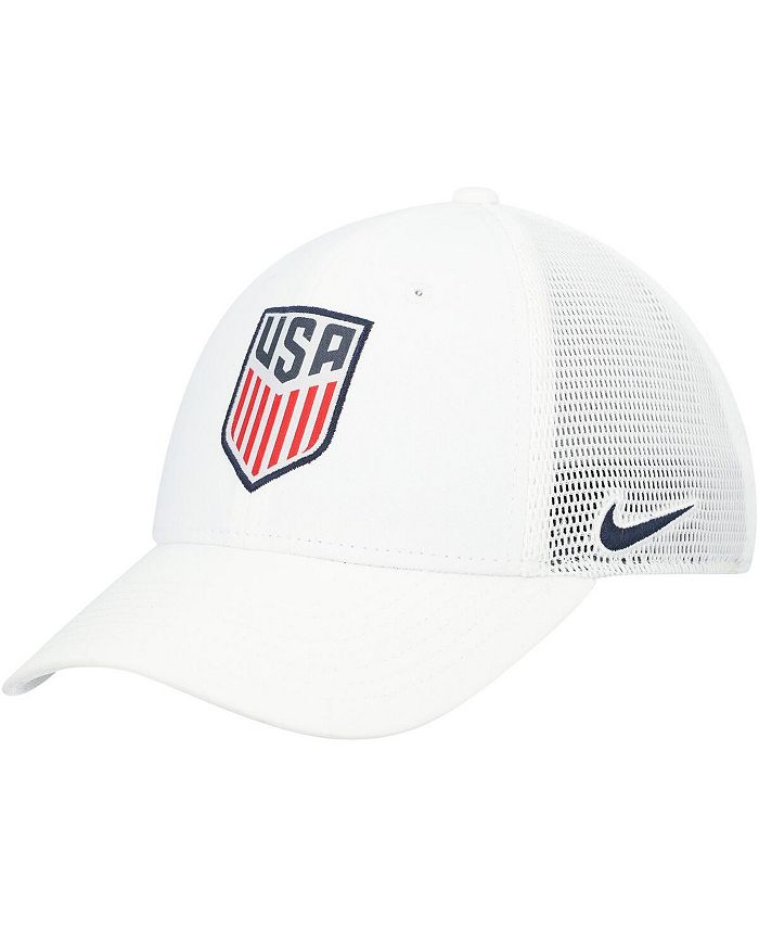 Nike Men's White Usmnt Legacy91 Aerobill Performance Flex Hat - Macy's