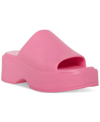Steve Madden - Women's Slinky-J Slip-On Platorm Wedge Sandals