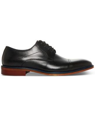 Men's Zane Tonal & Textured Leather Mid Oxford Dress Shoe