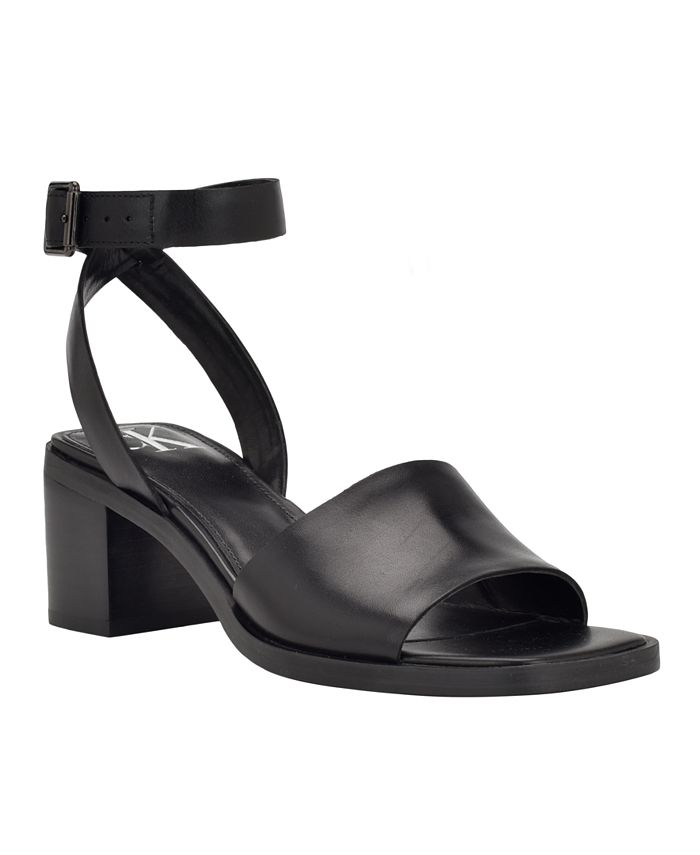 Calvin Klein Women's Jeroty Square Toe Dress Sandals - Macy's