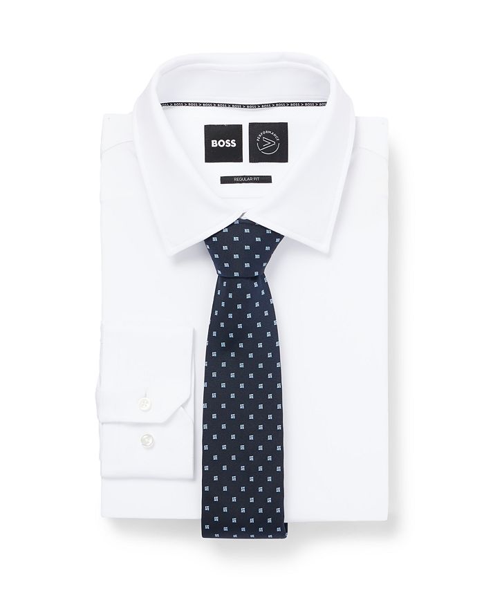 hugo boss grey tie