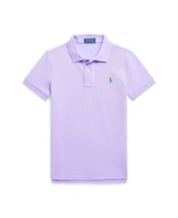 Skechers polo shirt kids purple clearance