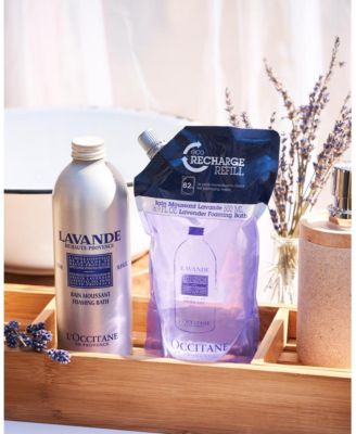 Relaxing & Foaming Lavender Bubble Bath Refill Enriched with Lavender Essential Oil  16.90 fl oz