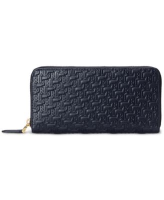 Lauren Ralph Lauren - Debossed Leather Continental Wallet