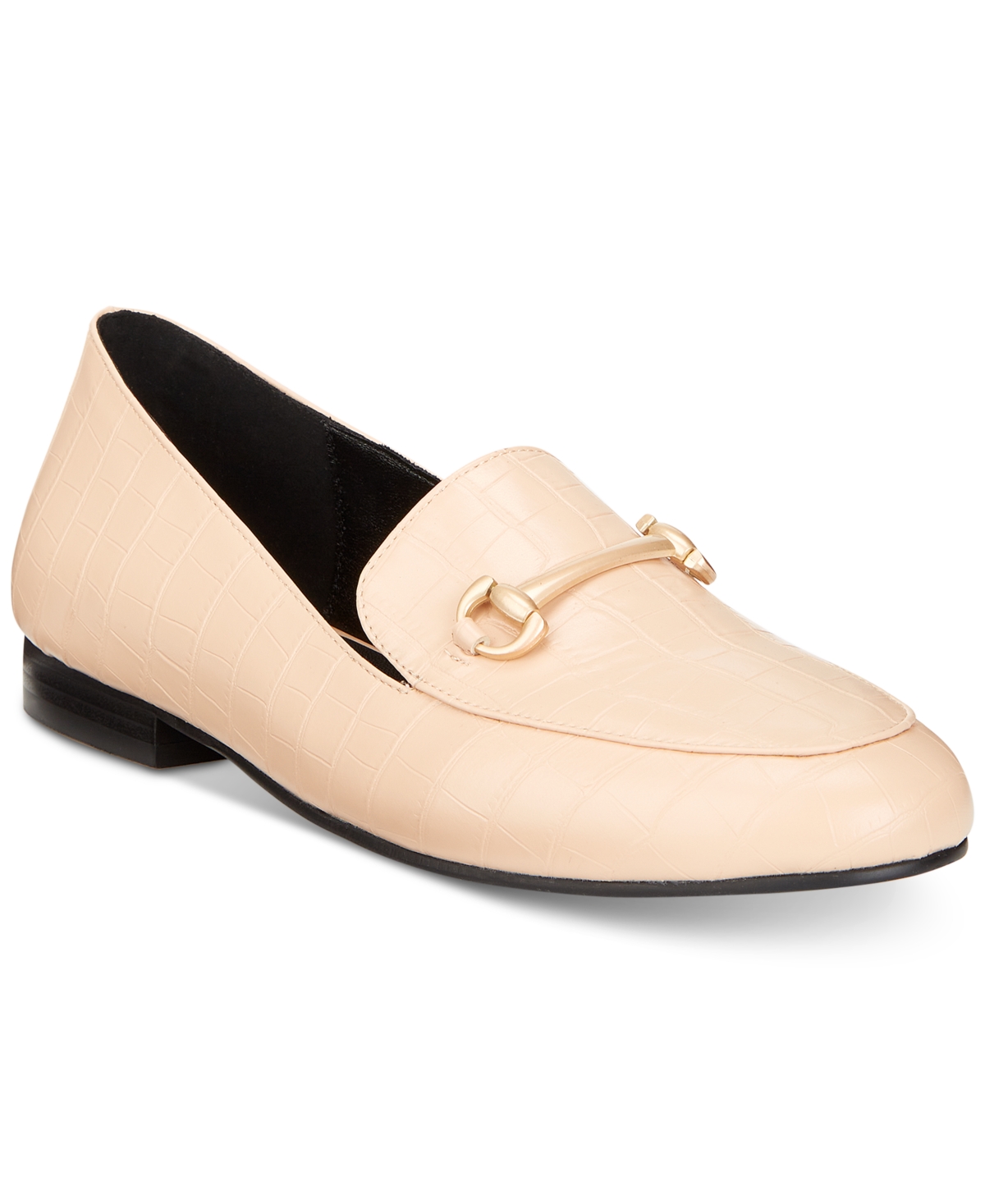 Vaila Shoes Women's Reese Slip-on Hardware Classic Loafer Flats-extended Sizes 9-14 In Cream