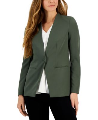 Alfani Women's Cinch-Waist One-Button Blazer, Created for