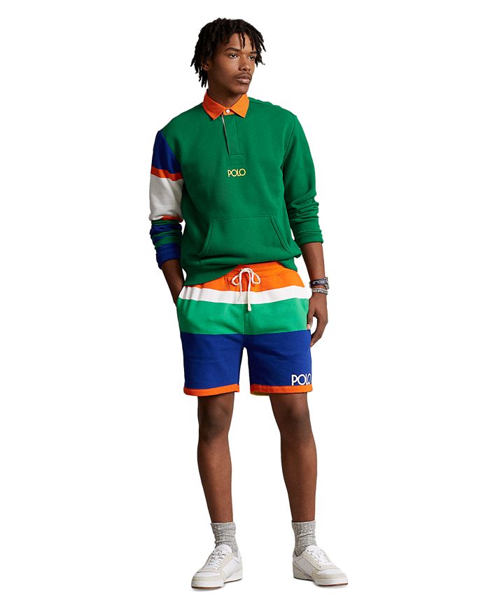 Polo Ralph Lauren Men's Fleece Logo Rugby Sweatshirt Macy's