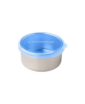 U Konserve Stainless Steel Round Nesting Trio Silicone Lid (Set of 3)