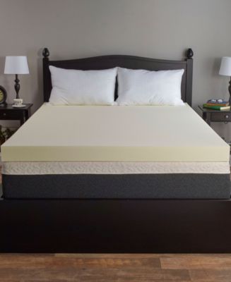 Isotonic Visco 4" Memory Foam Mattress Topper - Macy's