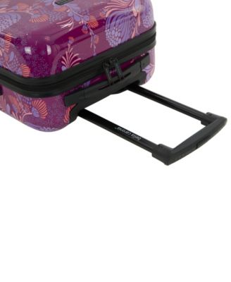 3 Piece Rolling Hardside Luggage Set with 4 Wheel Spinners