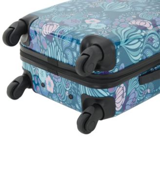 3 Piece Rolling Hardside Luggage Set with 4 Wheel Spinners