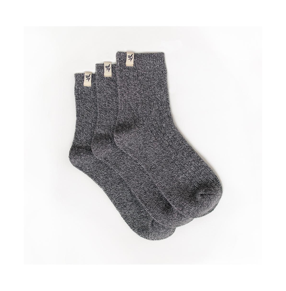 Modern Crew Cut Socks for Women - Almond