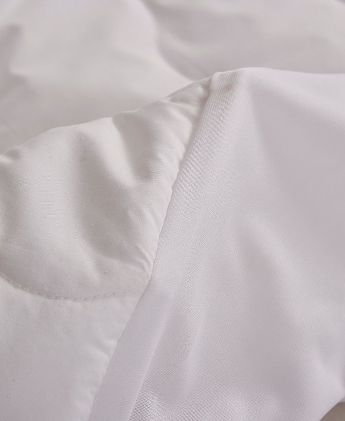 Farm to Home Wavy Channel Down Alternative 100 Cotton Mattress Pad