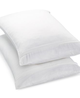 Home Design Studio 250 Thread Count Sateen Pillow Protectors Set Of 2 Created For Macys Bedding In White