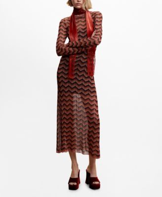 metallic thread knit dress 3DKnit Metalic Silver Gown – VIDIC