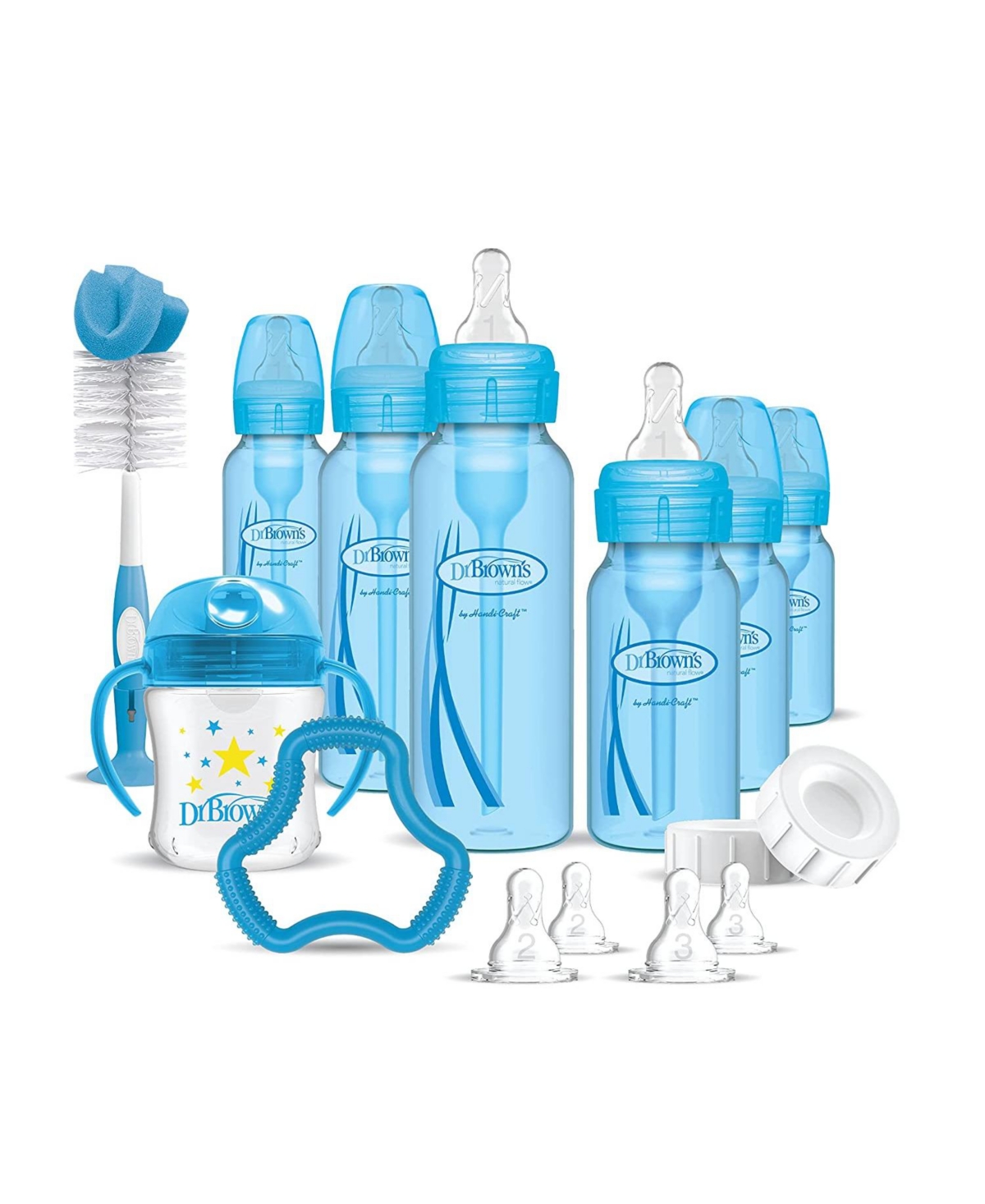 UPC 072239308080 product image for 21 Piece Anti-Colic Options+ Special Edition Baby Bottle Set, Blue | upcitemdb.com