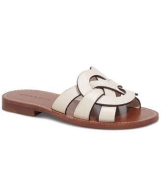 COACH - Issa "C" Emblem Slide Sandals