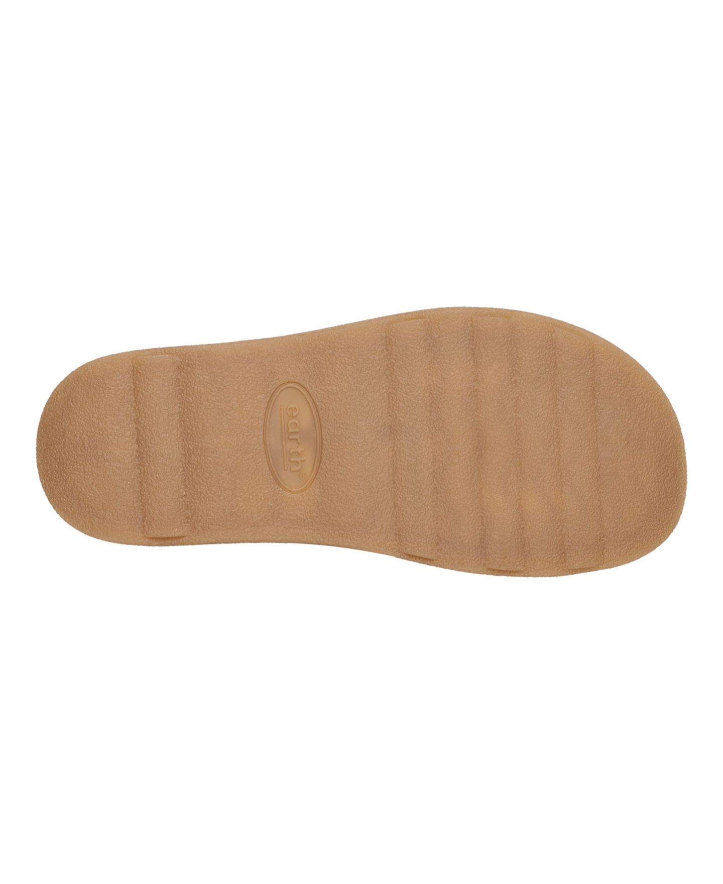 Женские сандалии Earth Leah Round Toe Strappy Casual Flat, цвет: Чёрный кожаный — фото 5