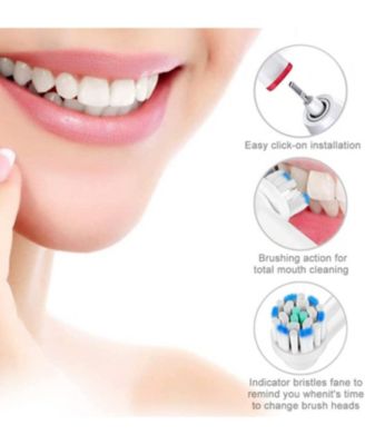 8 Pack Power Sensitive Replacement Brush Heads for Oral-B, 8 Count