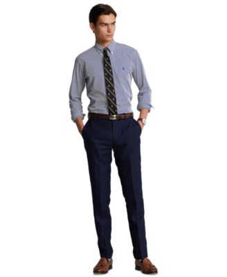 Men's Linen Suit Trousers