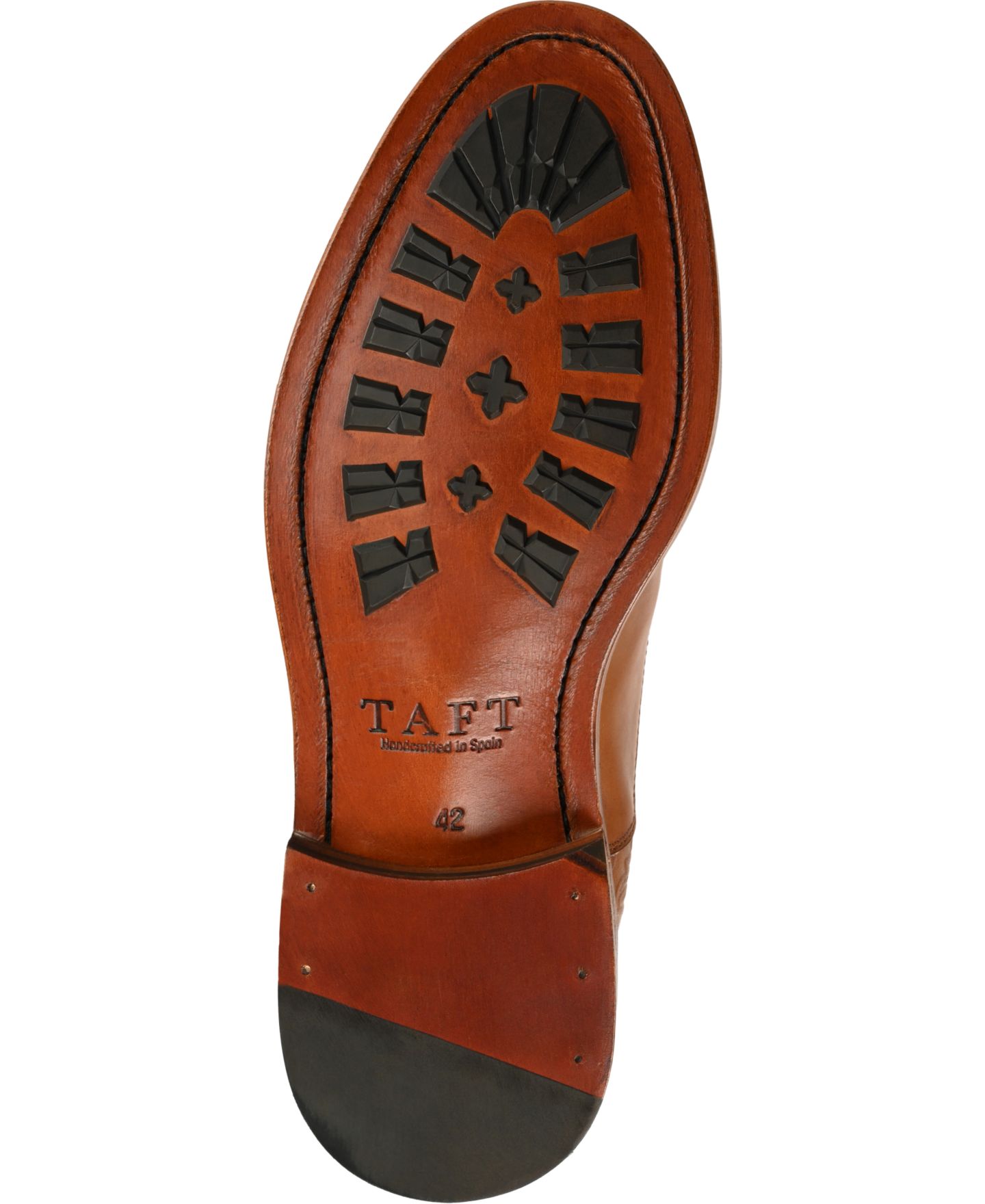 Мужские ботинки Taft Paris Floral Embossed Leather Dress Boots, цвет: Медовый с принтом — фото 5