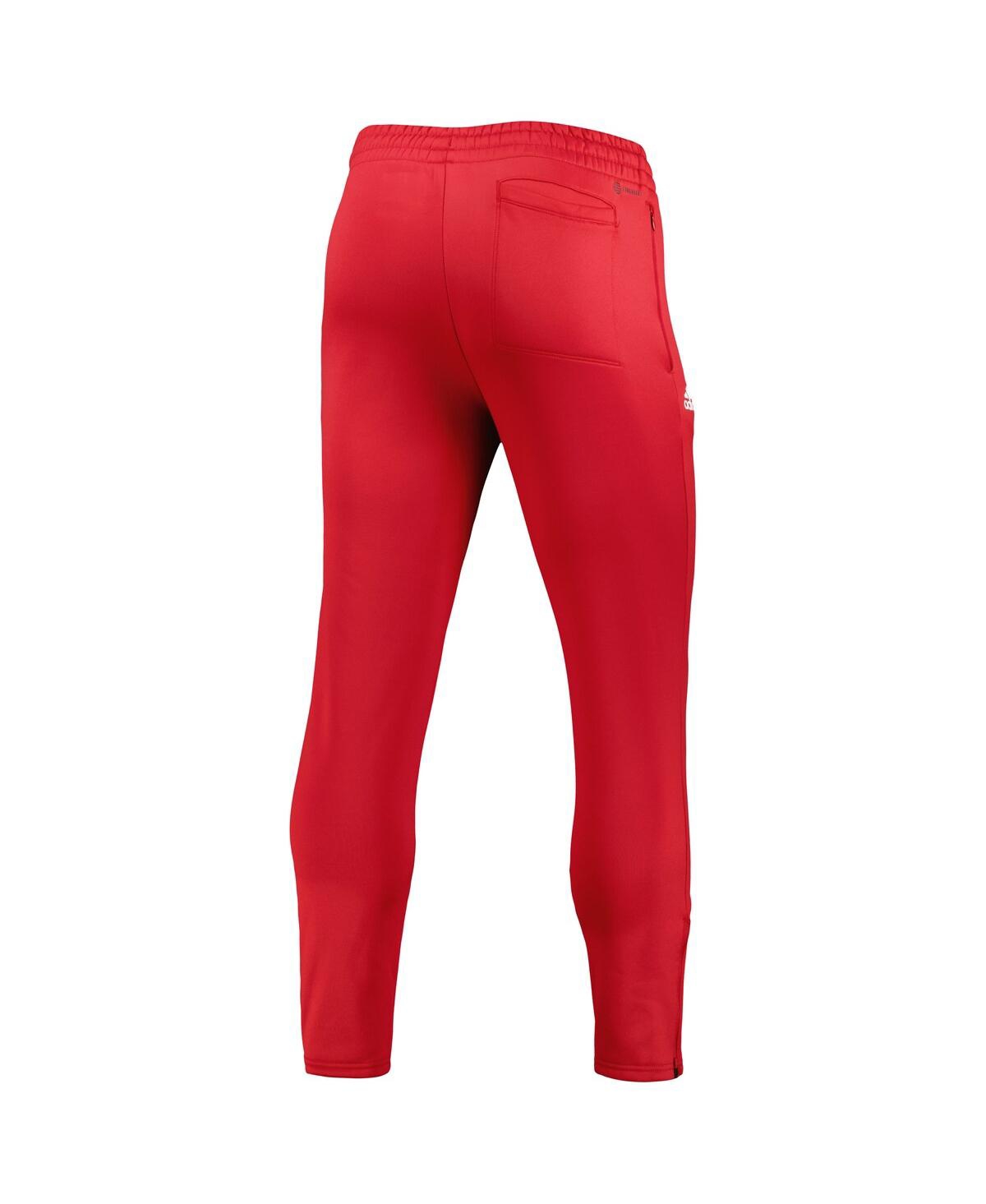 Shop Adidas Originals Men's Adidas Crimson Indiana Hoosiers Aeroready Tapered Pants