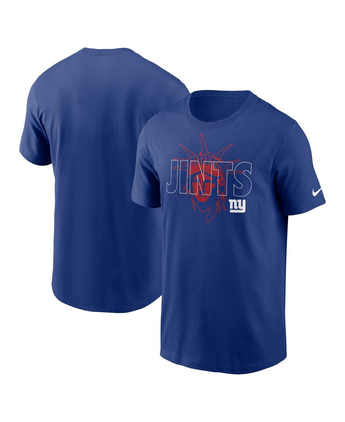 Nike Men's  Royal New York Giants Local Essential T-shirt