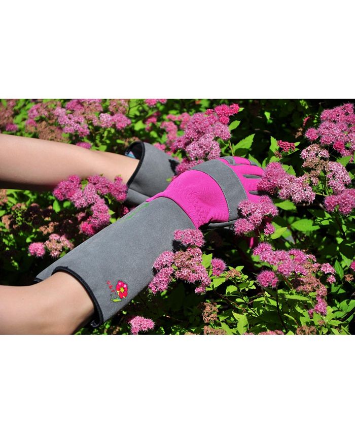 G & F Products Women's Long Sleeve Rose Gardening Gloves Macy's
