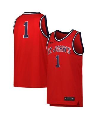 Nike Men's #1 Red St. John's Red Storm Replica Basketball Jersey