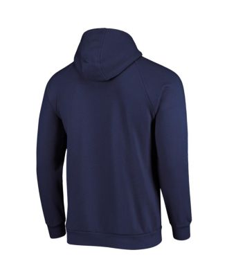 Men's Navy Wilmington Blue Rocks All Day Raglan Fleece Pullover Hoodie