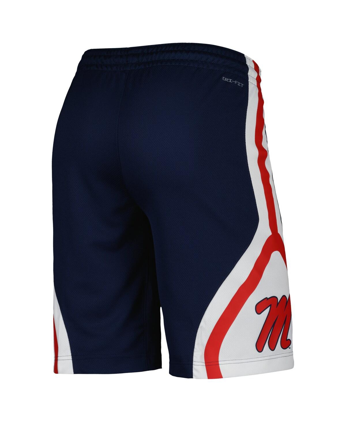 Men's NikeOle Miss Rebels Replica Performance Basketball Shorts - Navy