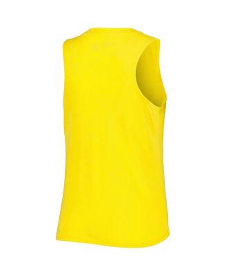 Women's Gold, Navy St. Louis Blues Meter Muscle Tank Top and Pants Sleep Set