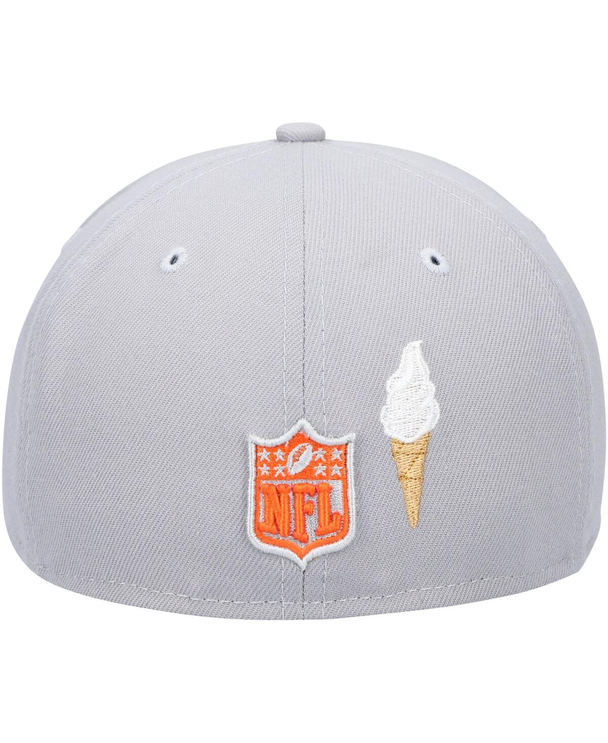 Men's New EraCincinnati Bengals City Describe 59FIFTY Fitted Hat - Gray