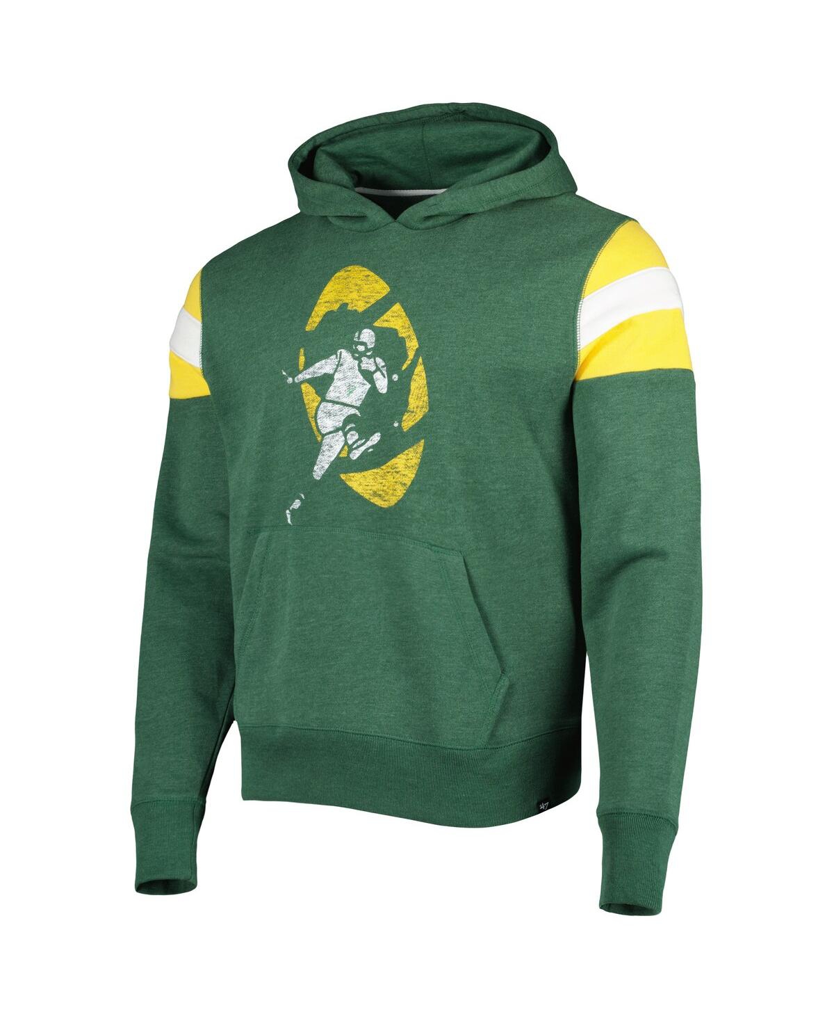 Men's '47 BrandGreen Bay Packers Legacy Premier Nico Pullover Hoodie - Green