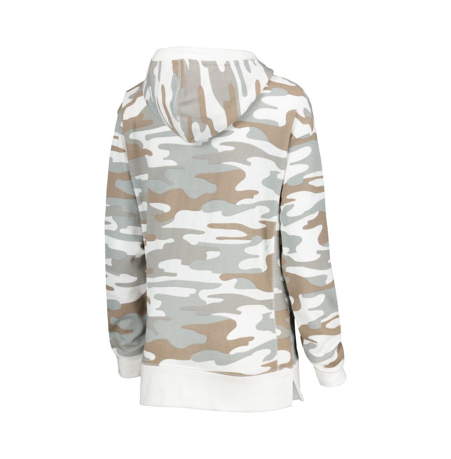 Женское худи Pressbox Camo Iowa State Cyclones San Pablo Pullover — фото 4