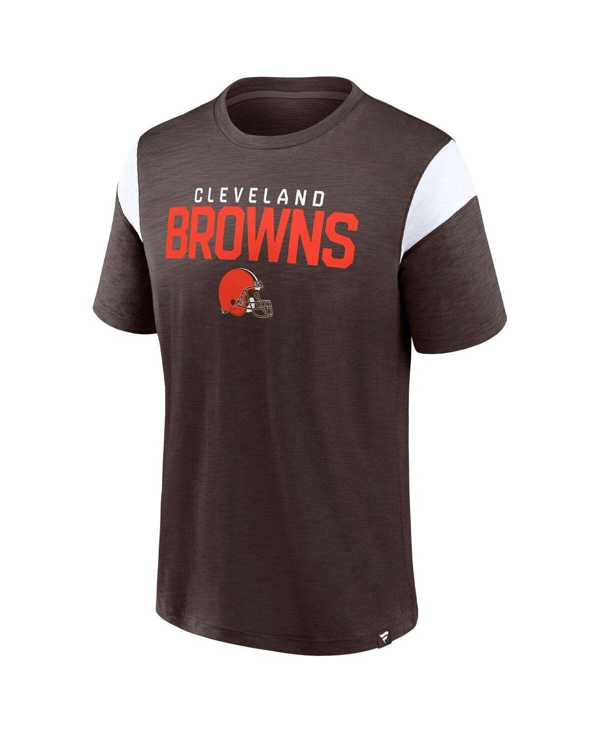 Men's FanaticsCleveland Browns Home Stretch Team T-shirt - Brown
