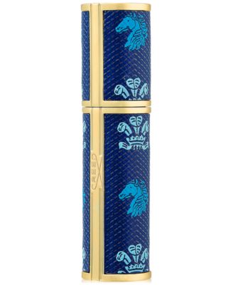 Creed Travel Spray Case 香水ボトル ブルー　美品 Creed Travel Spray Case 香水ボトル ブルー 美品