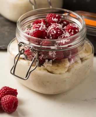 Square Clip Top Jar 17 oz, Set of 6