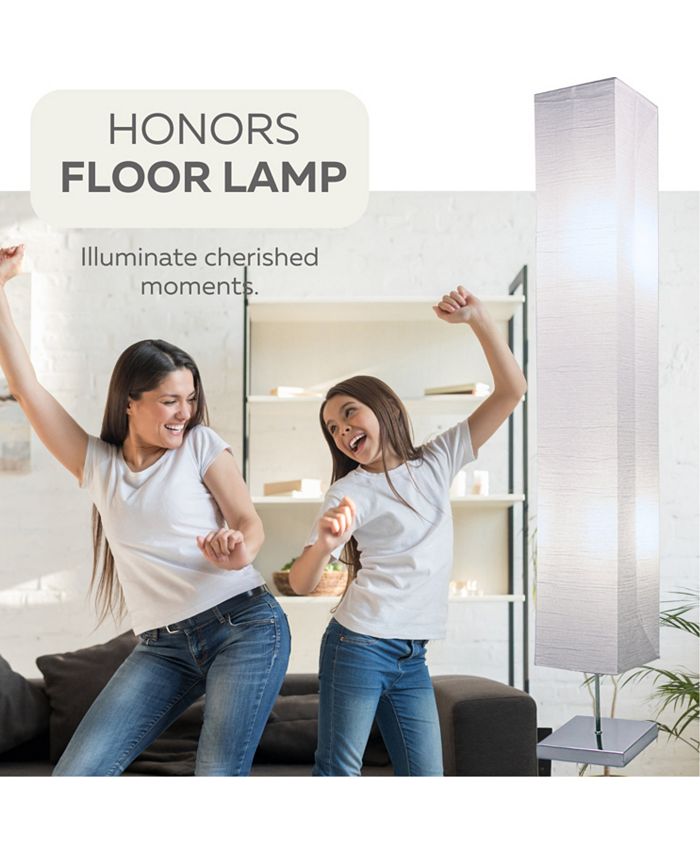 LIGHTACCENTS Honors White Paper Floor Lamp / 2Pack Macy's