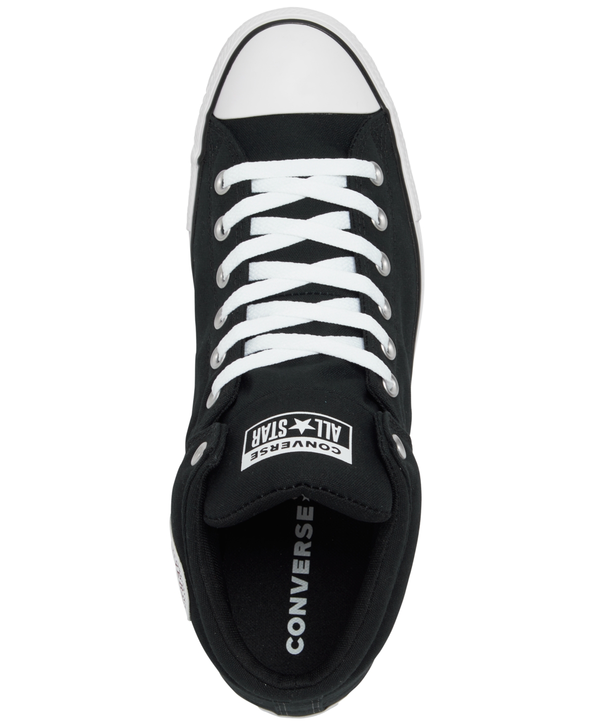 Converse Men s Chuck Taylor All Star High Street Mid Casual Sneakers from Finish Line Black Smart Closet