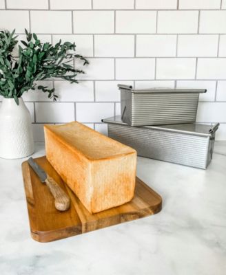 Stainless Steel Large Pullman Loaf Pan with Cover