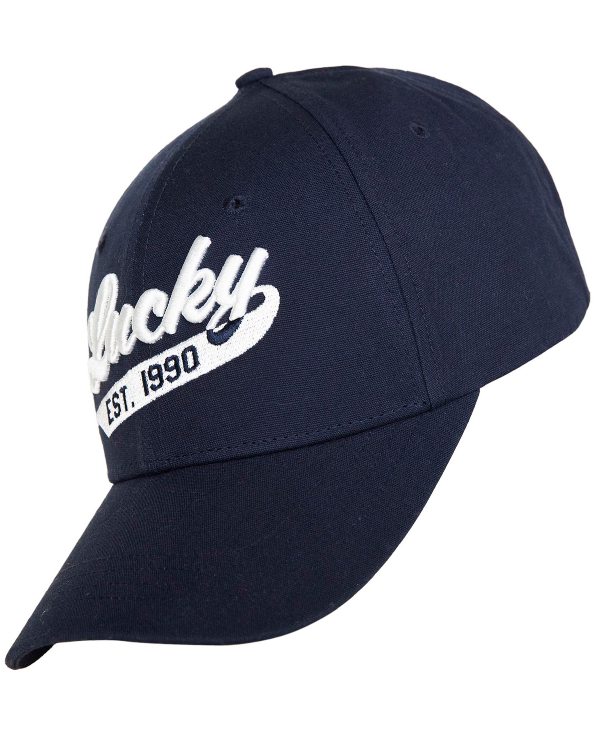 Lucky Brand Lucky 1990 Embroidered Dad Hat In Navy