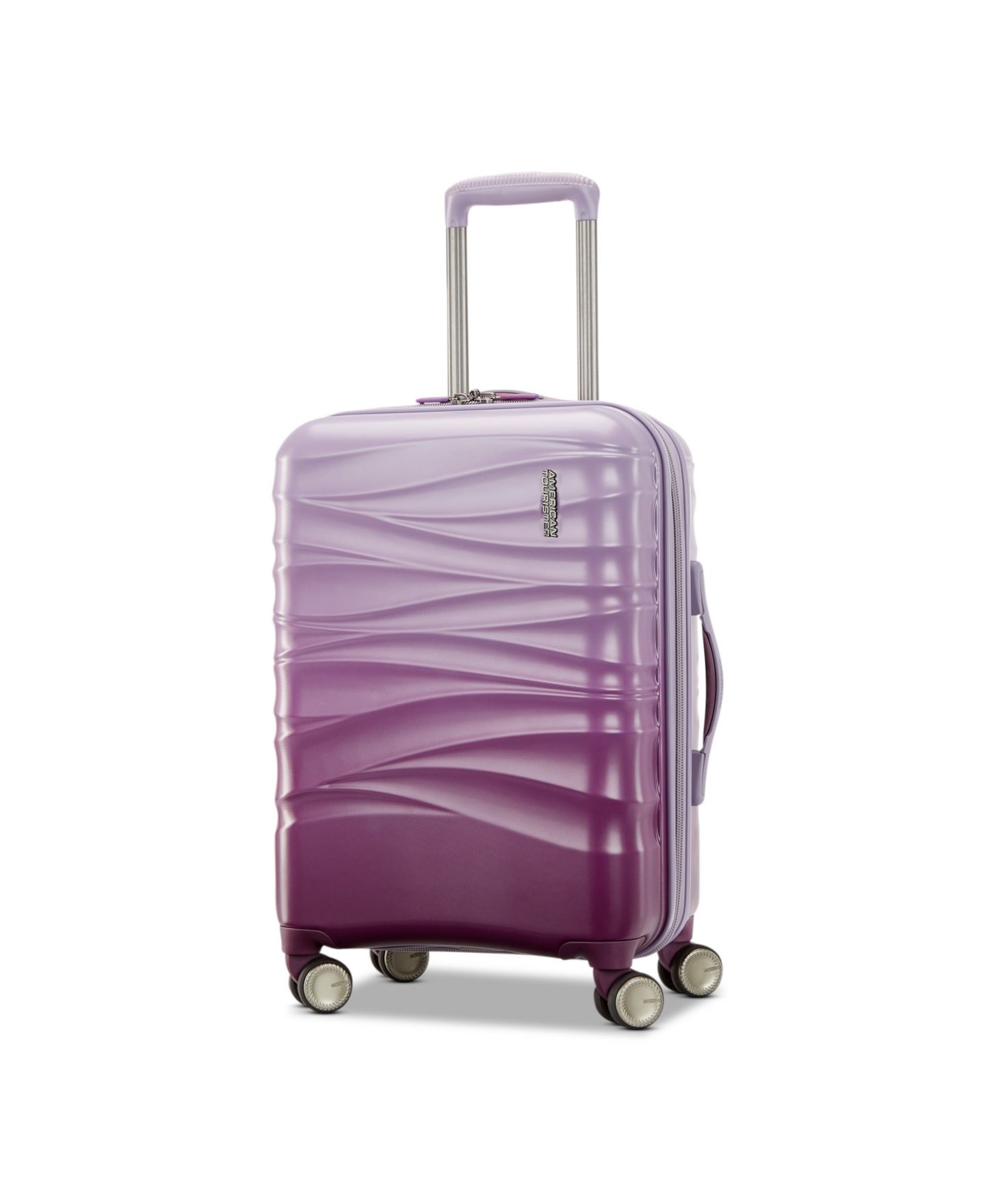Чемодан American Tourister Cascade Carry-on Spinner, цвет: Фиолетовый мглистый — фото 1