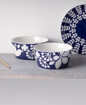 Bluefjord Set of 4 Cereal Bowls, 6", 25 oz.