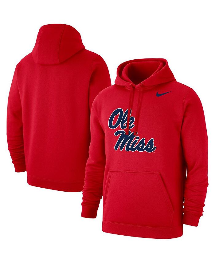 Macy s red shop nike hoodie